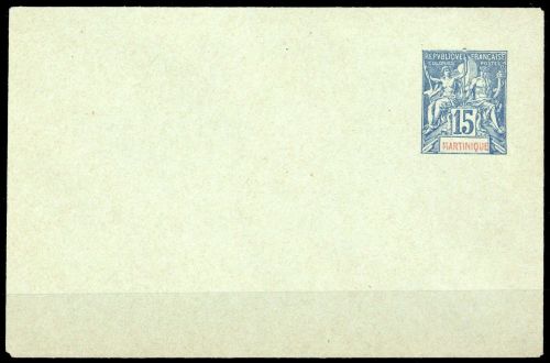 1892, Martinique, U 2 a, Brief
