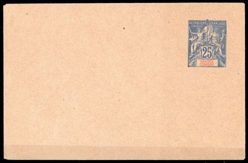 1901, Komoren, U 8 a, Brief