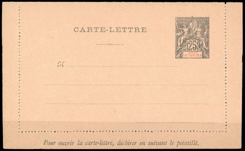 1892, Elfenbeinküste, K 2, Brief
