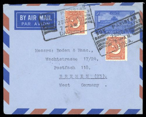 1956, Pakistan, 49 (2) u.a., Brief