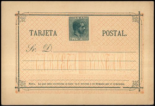 1882, Cuba Spanische Kolonie, P 17, Brief