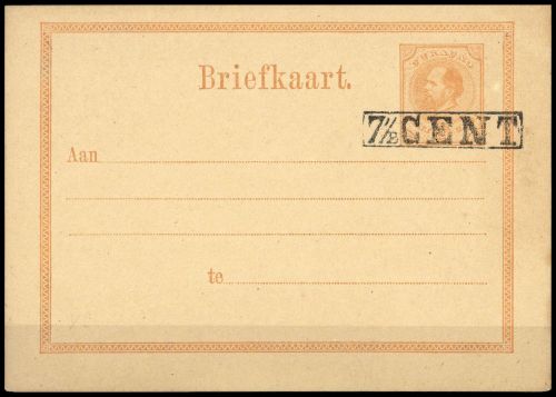 1879, Curacao, P 4 a, Brief