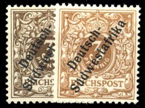 1898, Deutsche Kolonien Südwestafrika, 5 (2), *