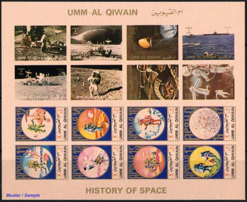 1972, Umm al Qaiwain, 930-09 B KB, **