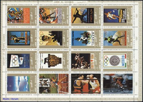 1972, Umm al Qaiwain, 1098-13 A KB, **