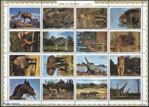 1972, Umm al Qaiwain, 1002-17 A KB, **