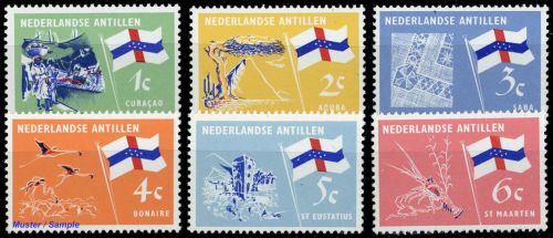 1965, Niederländische Antillen, 152-57, **