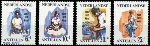 1966, Niederländische Antillen, 170-73, **