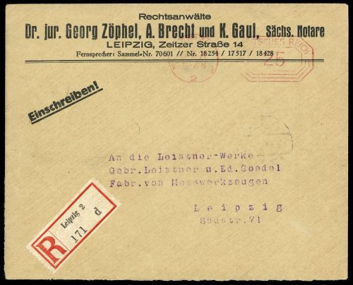 Deutsches Reich, Brief