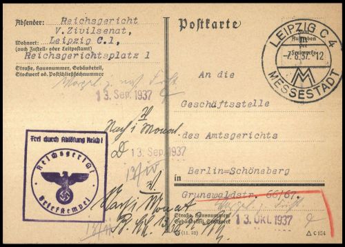 Deutsches Reich, Brief