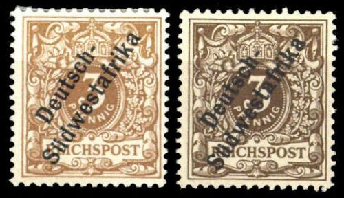 1898, Deutsche Kolonien Südwestafrika, 5 (2), *