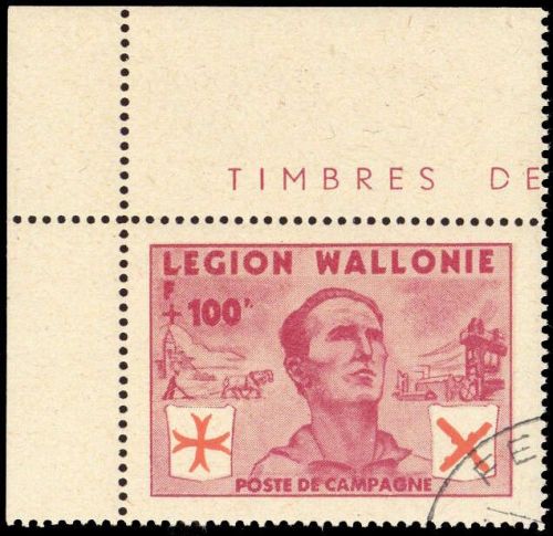 1942, Deutsche Besetzung II. WK Belgien Wallonische.Legion, IV, cto