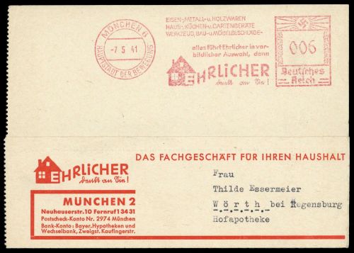 Deutsches Reich, Brief