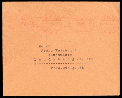 Deutsches Reich, Brief