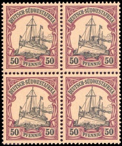 1901, Deutsche Kolonien Südwestafrika, 18 (4), **