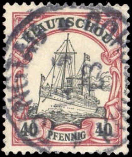 1901, Deutsche Kolonien Kiautschou, 11, gest.