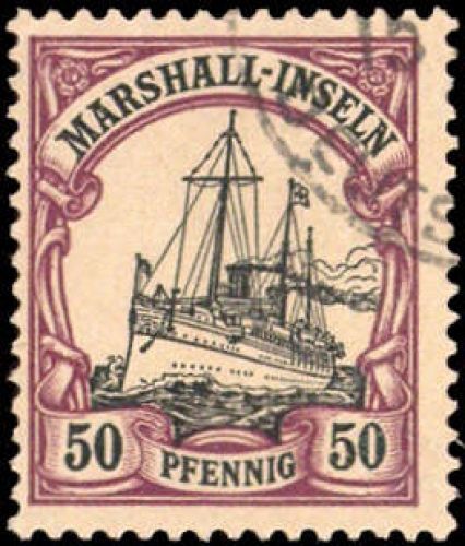 1901, Deutsche Kolonien Marshall Inseln, 20, gest.