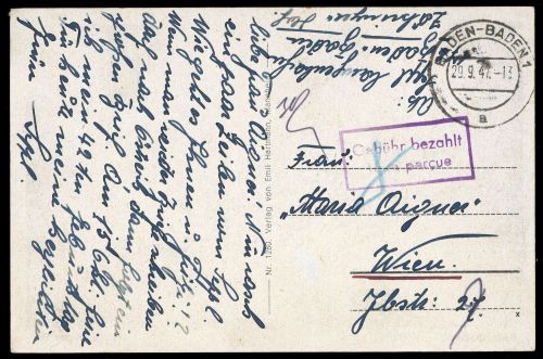 1947, Französische Zone Allgemeine Ausgabe, Brief