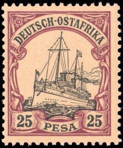 1901, Deutsche Kolonien Ostafrika, 17, **
