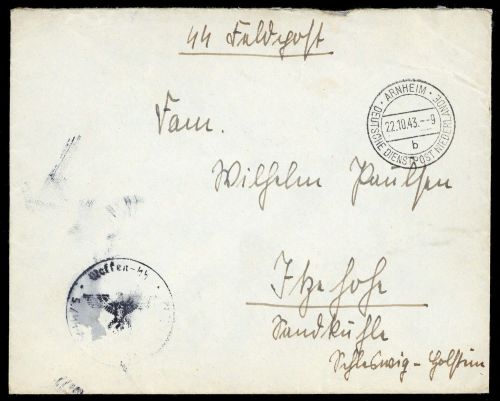 1943, Deutsches Reich, Brief