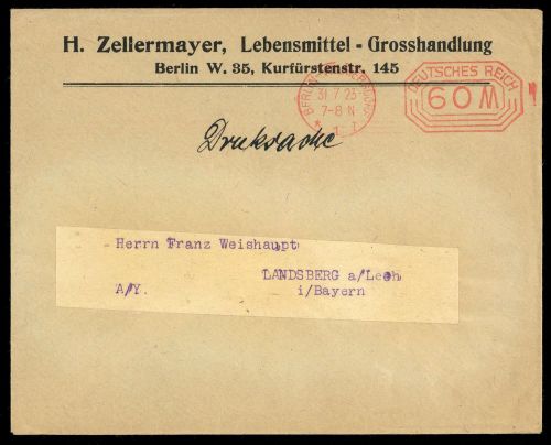 Deutsches Reich, Brief