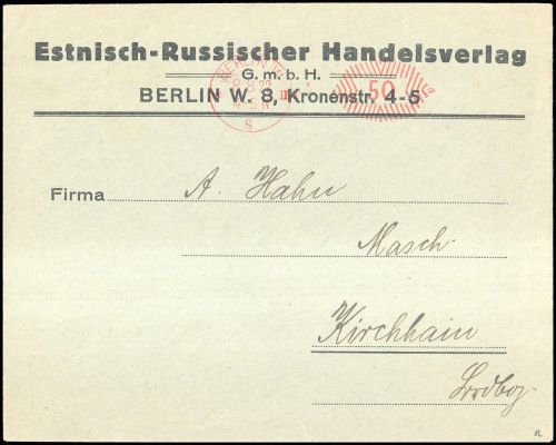 Deutsches Reich, Brief