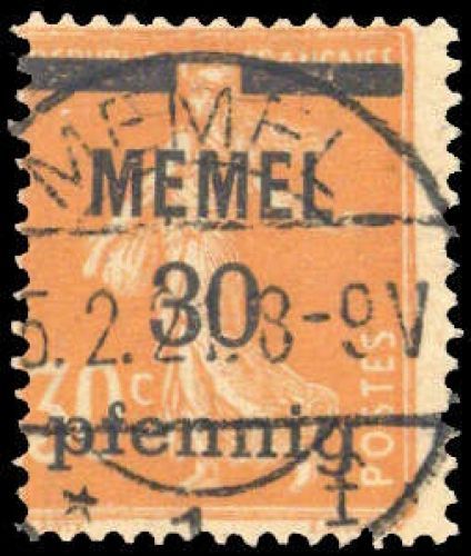 1920, Memel, 21 x, gest.