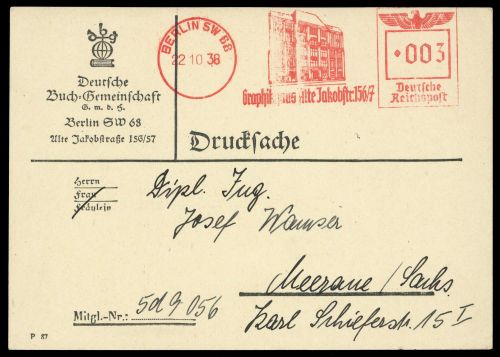 Deutsches Reich, Brief