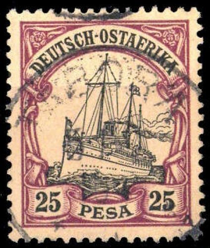 1901, Deutsche Kolonien Ostafrika, 17, gest.