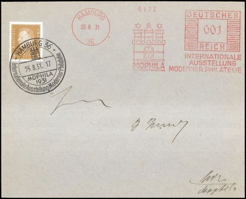 Deutsches Reich, Brief