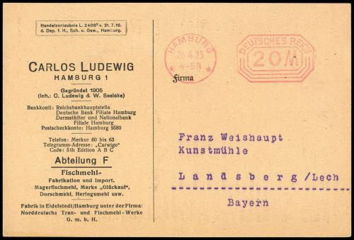 Deutsches Reich, Brief