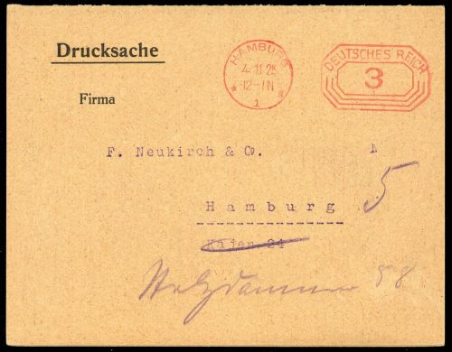 Deutsches Reich, Brief