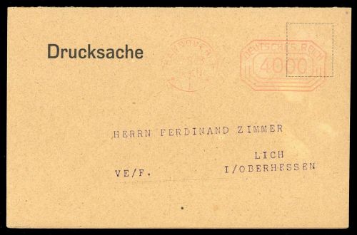 Deutsches Reich, Brief