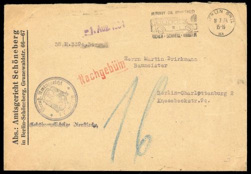 Deutsches Reich, Brief