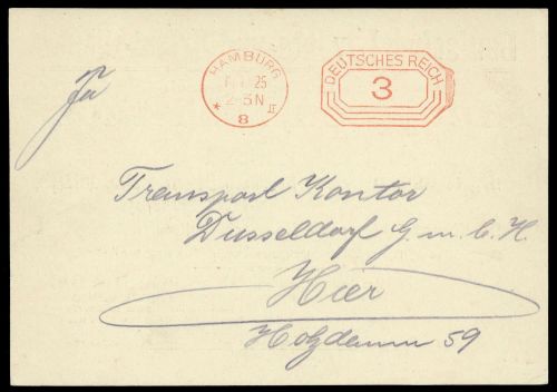 Deutsches Reich, Brief