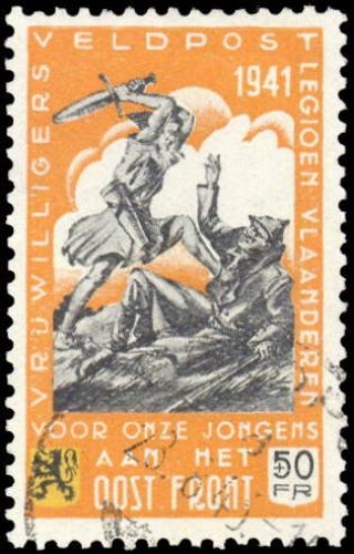 1941, Deutsche Besetzung II. WK Belgien Flämische Legion, III, cto