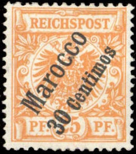 1899, Deutsche Auslandspost Marokko, 5, *