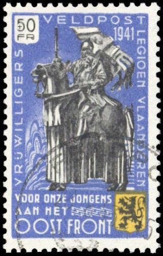 1941, Deutsche Besetzung II. WK Belgien Flämische Legion, IV, cto