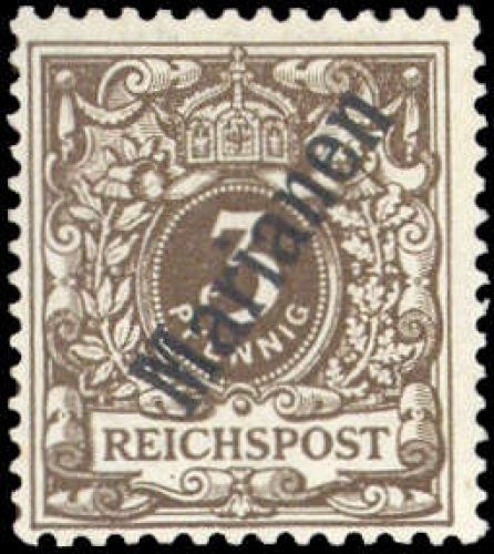 1900, Deutsche Kolonien Marianen, 1 II, *