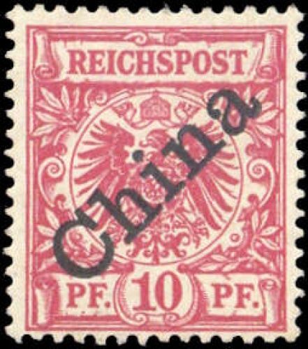 1898, Deutsche Auslandspost China, 3 I, *