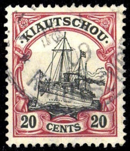 1905, Deutsche Kolonien Kiautschou, 32, gest.