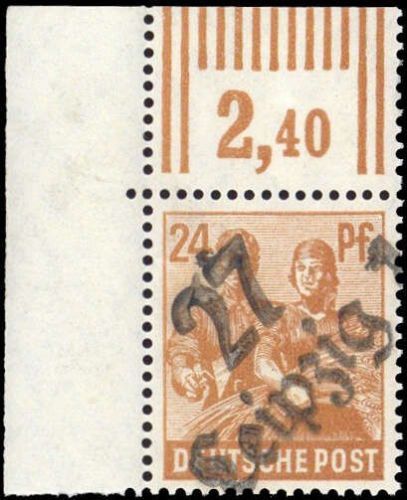 1948, SBZ Handstempel Bezirk 27, 174 V, **