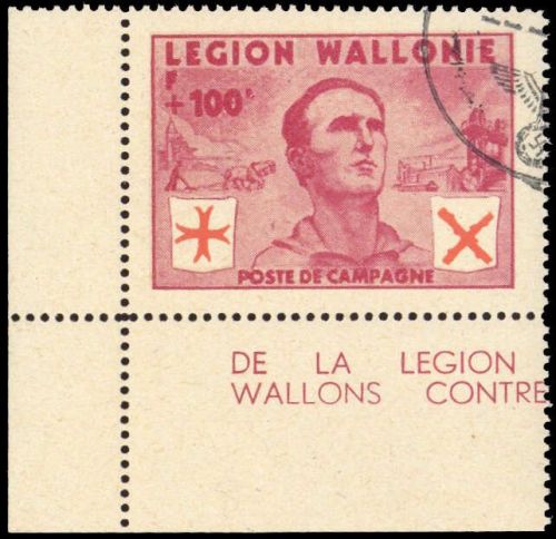 1942, Deutsche Besetzung II. WK Belgien Wallonische.Legion, IV, cto