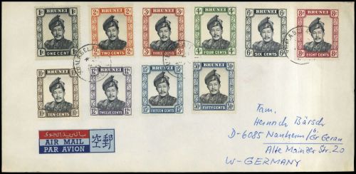 1964, Brunei, 96-104, 106, Brief