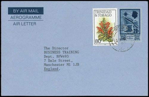 1988, Trinidad und Tobago, 487 VI u.a., Brief