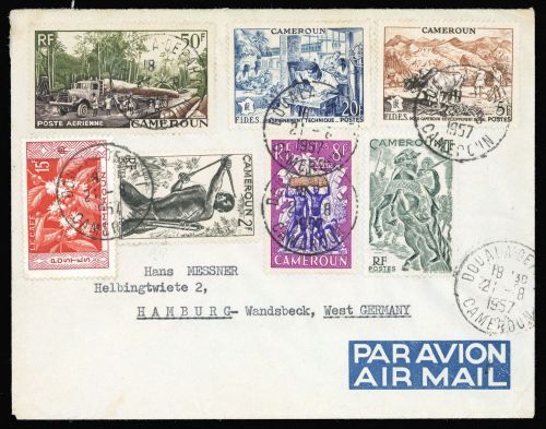 1946, Kamerun, 279, 309 u.a., Brief