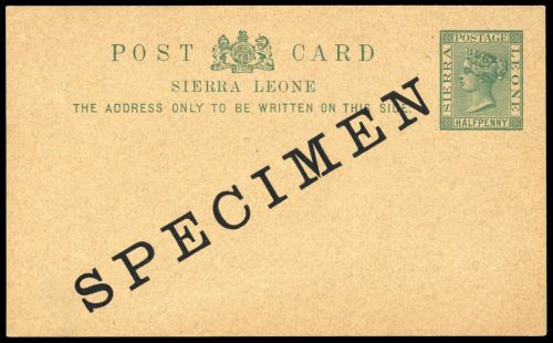 1893, Sierra Leone, P 5 SP, Brief