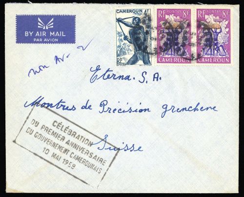1946, Kamerun, 282, 306 (2), Brief