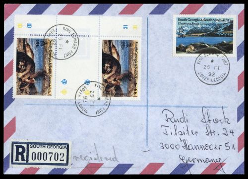 1991, Falkland Abhängige Gebiete F Süd Georgien, 194 (2), 196, ...