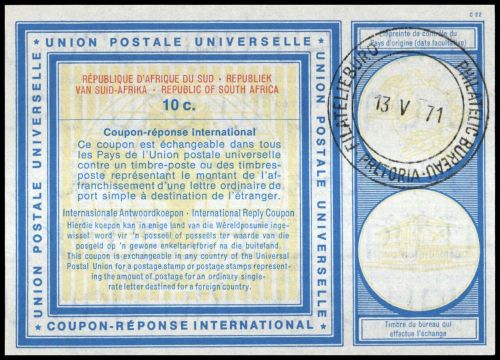 1971, Südafrika, IAS